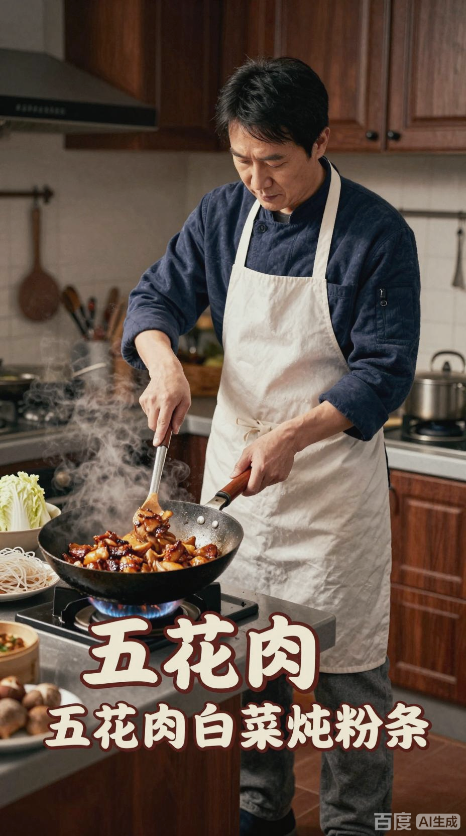 五花肉白菜炖粉条，美味下饭神器