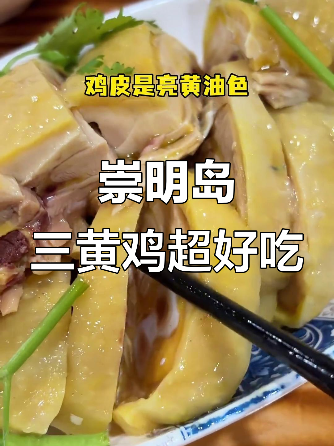 上海崇明岛三黄鸡挑战广东白切鸡，口感无敌！