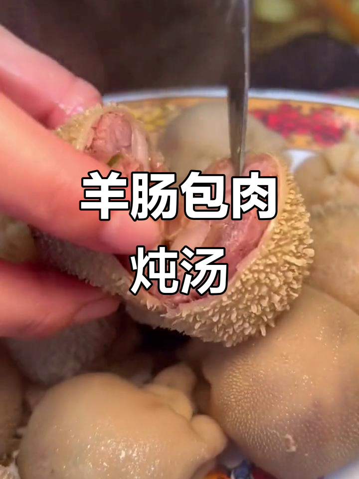 羊肠内藏美味,炖煮一锅,肉香汤浓,简单又满足!