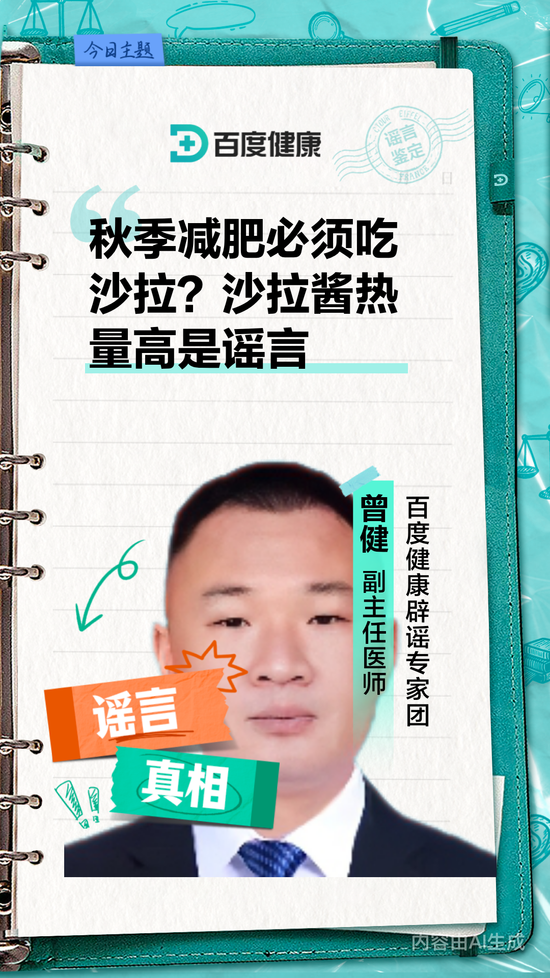 秋季减肥必须吃沙拉?沙拉酱热量高是谣言