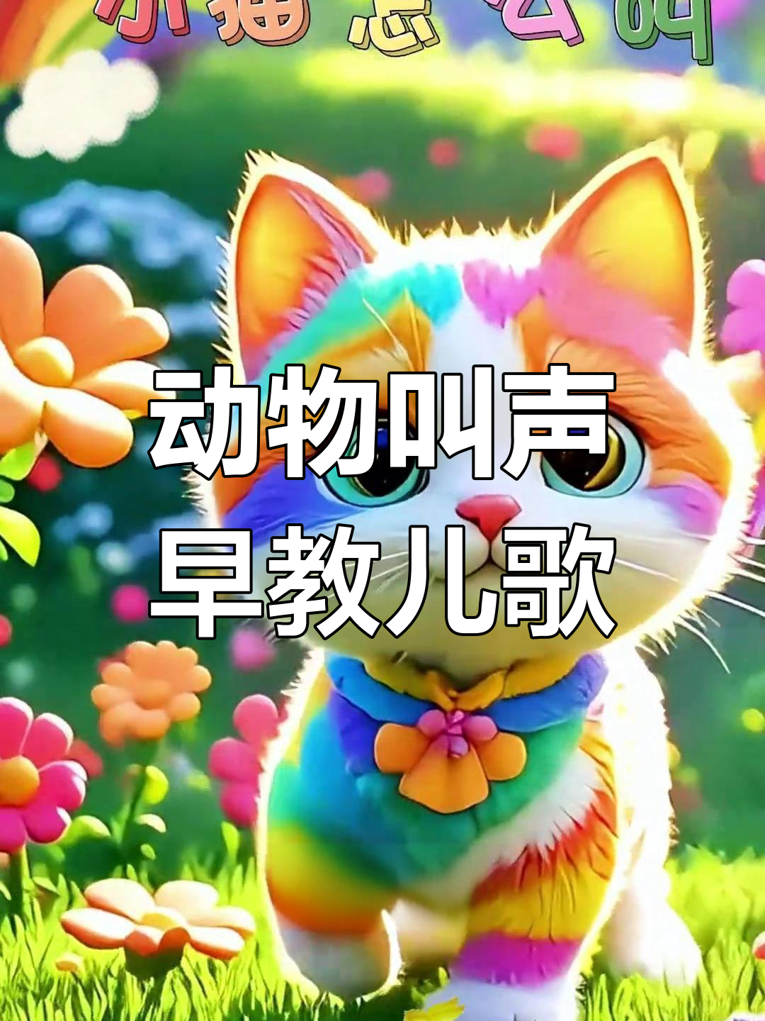 小猫小鸡小鸭叫声大比拼,儿歌启蒙乐趣多
