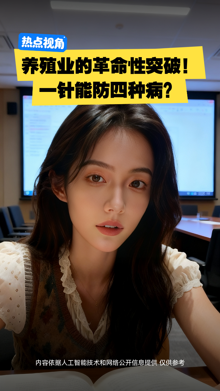 养殖业的革命性突破！一针能防四种病？