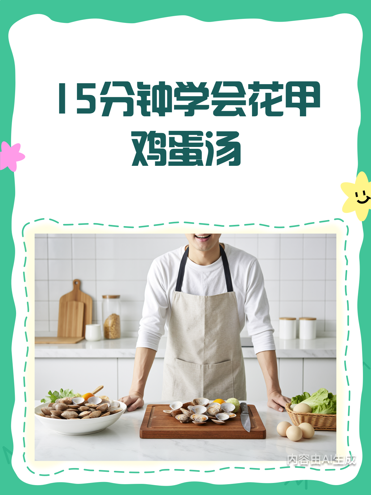 花甲鸡蛋汤的黄金15分钟鲜美又营养!