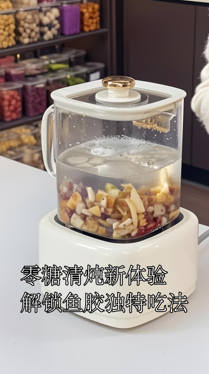 零糖清炖新体验,解锁鱼胶独特吃法