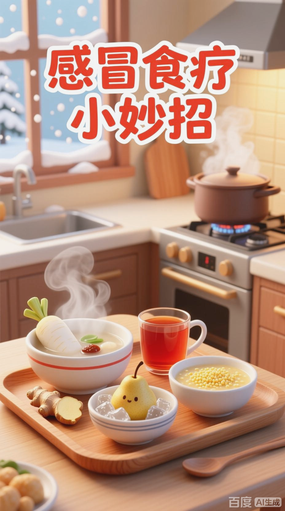 感冒食疗，暖心选择助恢复
