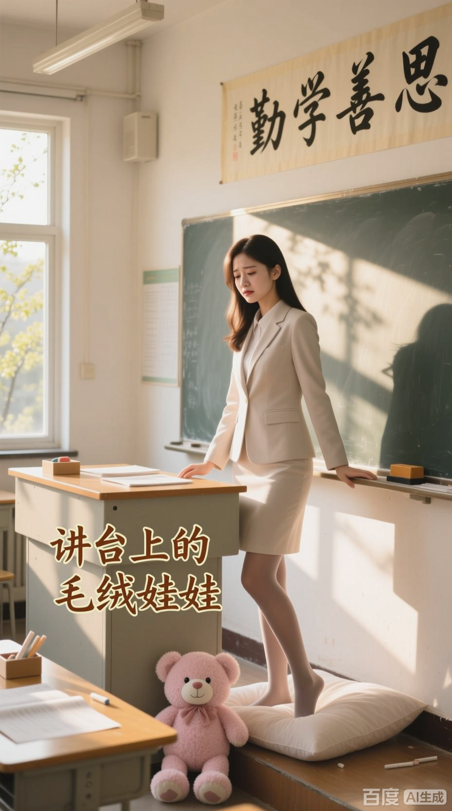 丝袜女老师，课堂别样风情