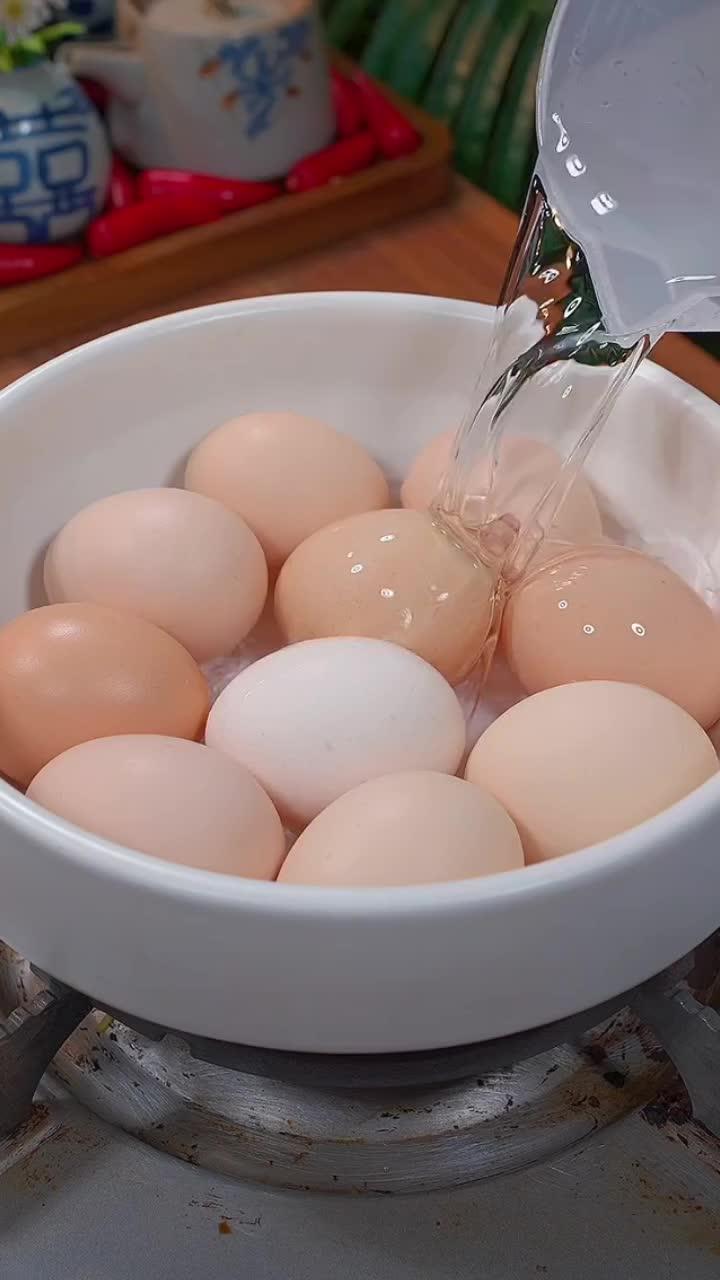 茶叶蛋的家常做法 跟着视频学做菜 简单美味家常菜做法 抖音美食推荐官