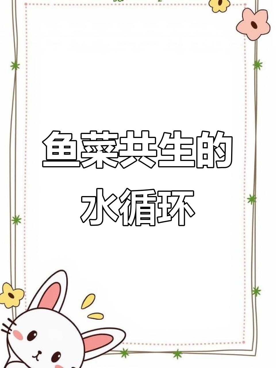 鱼菜共生管道潮汐循环种植系统工作原理揭秘