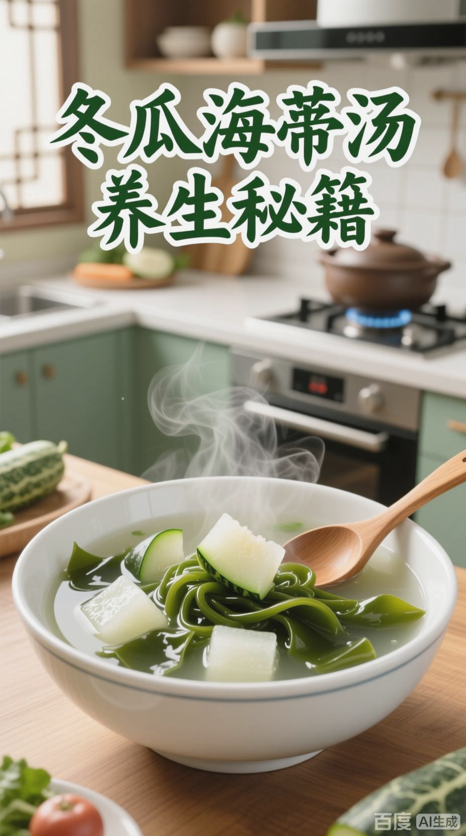 喝冬瓜海带汤能利水消肿，比例与甲状腺结节患者适用性探讨