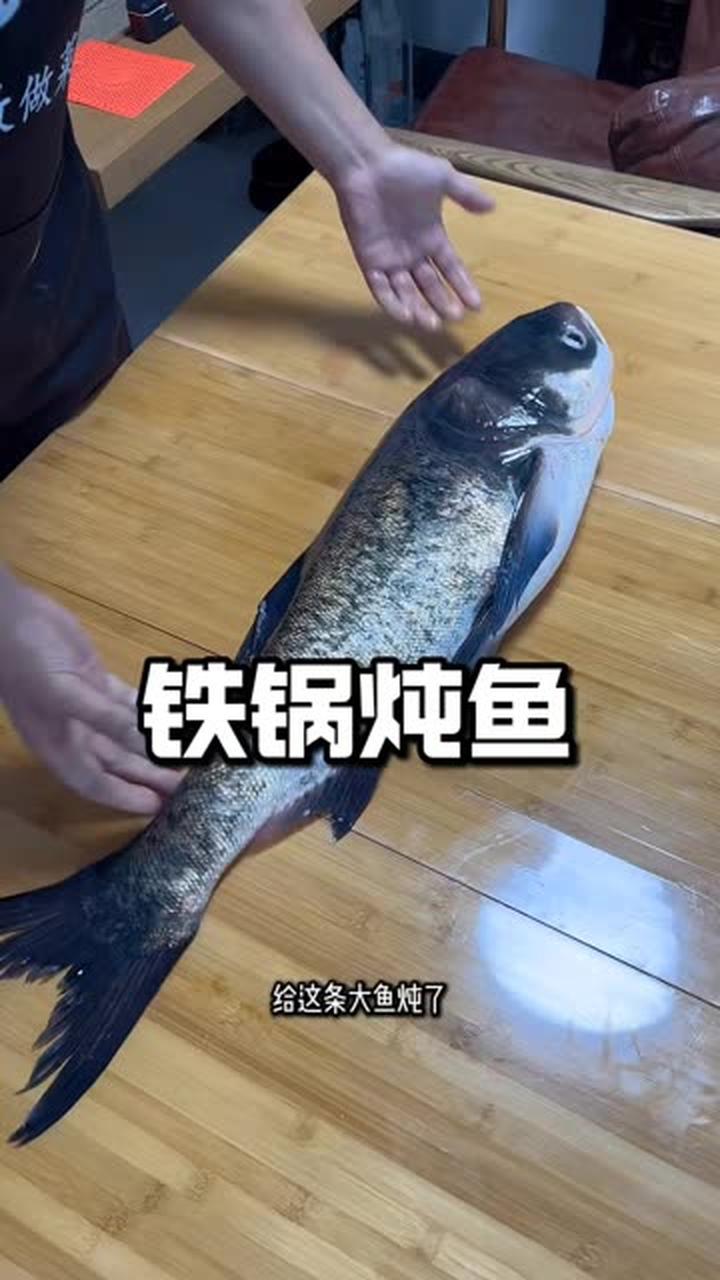用铁锅炖出美味的大胖头鱼做法分享