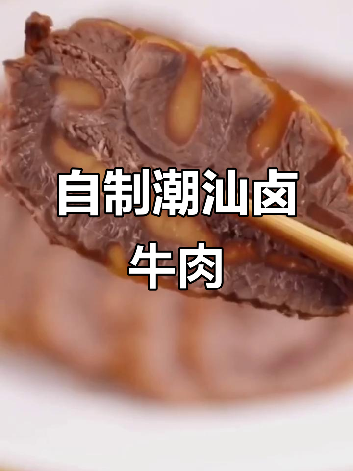 潮汕卤牛肉秘制配方,轻松在家做出美味牛腱子