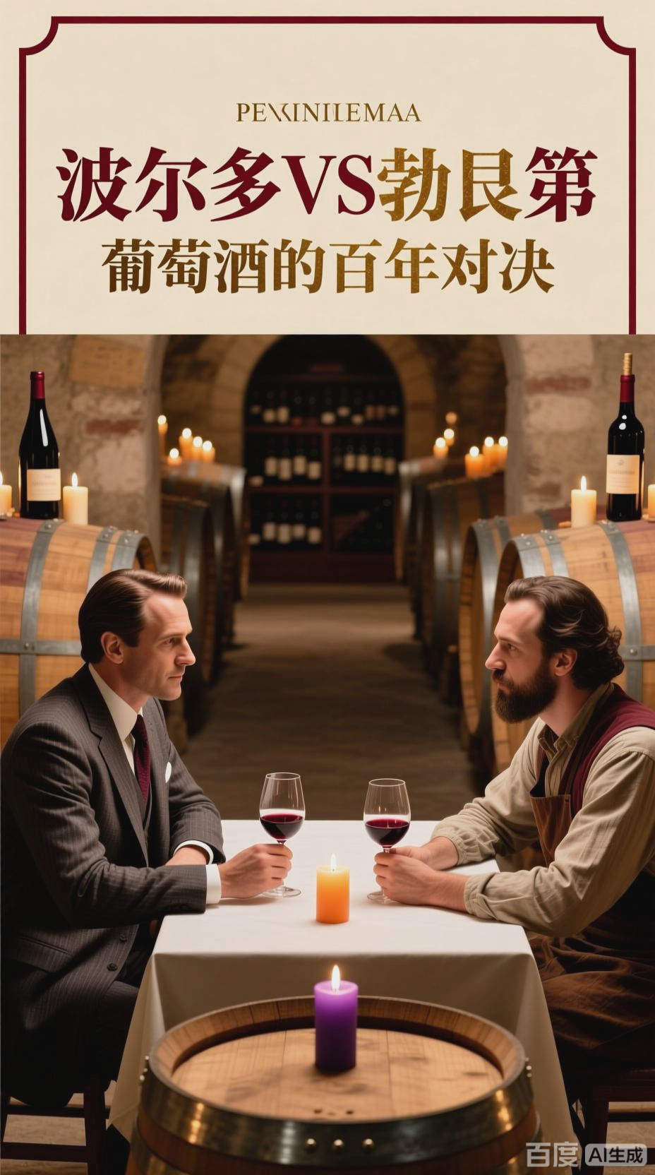 波尔多VS勃艮第：葡萄酒的南北王者对决