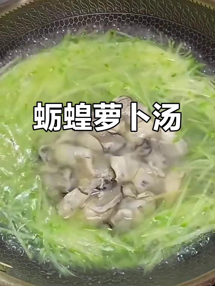 蛎蝗萝卜汤,鲜美又简单!