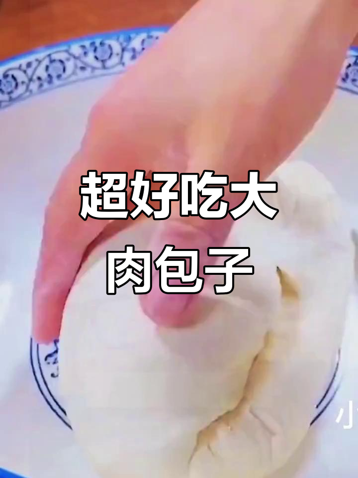 鲜嫩多汁大肉包子,皮薄馅足,蒸出完美口感