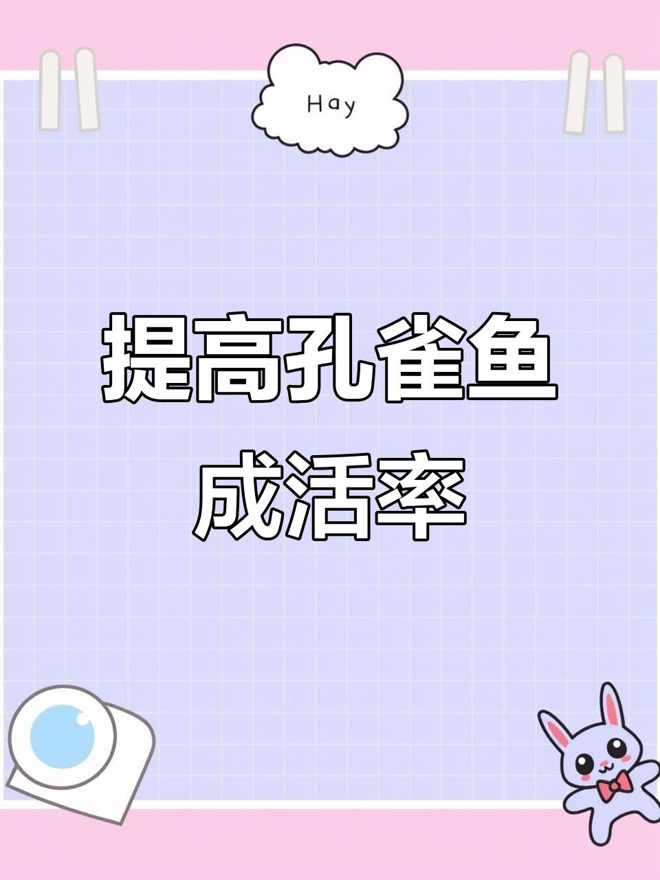 孔雀鱼繁殖成活率低?学会这些技巧,提高存活率!