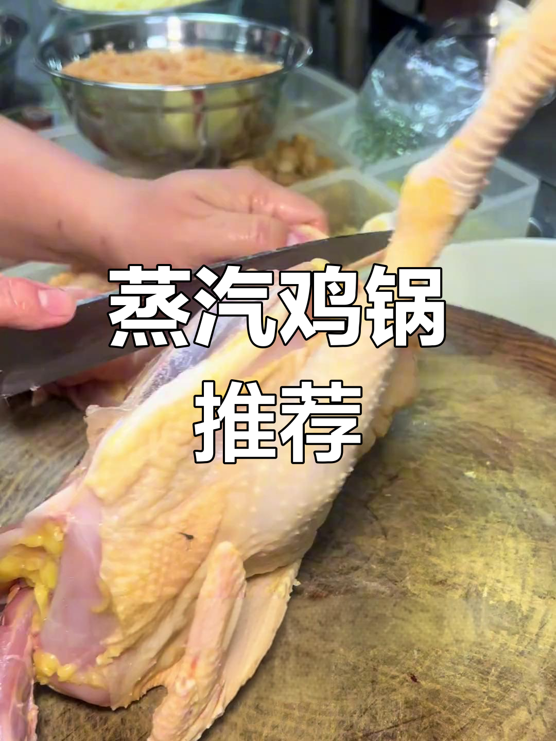 推荐我们的招牌蒸气鸡锅,香气扑鼻,绝对让你回味无穷!
