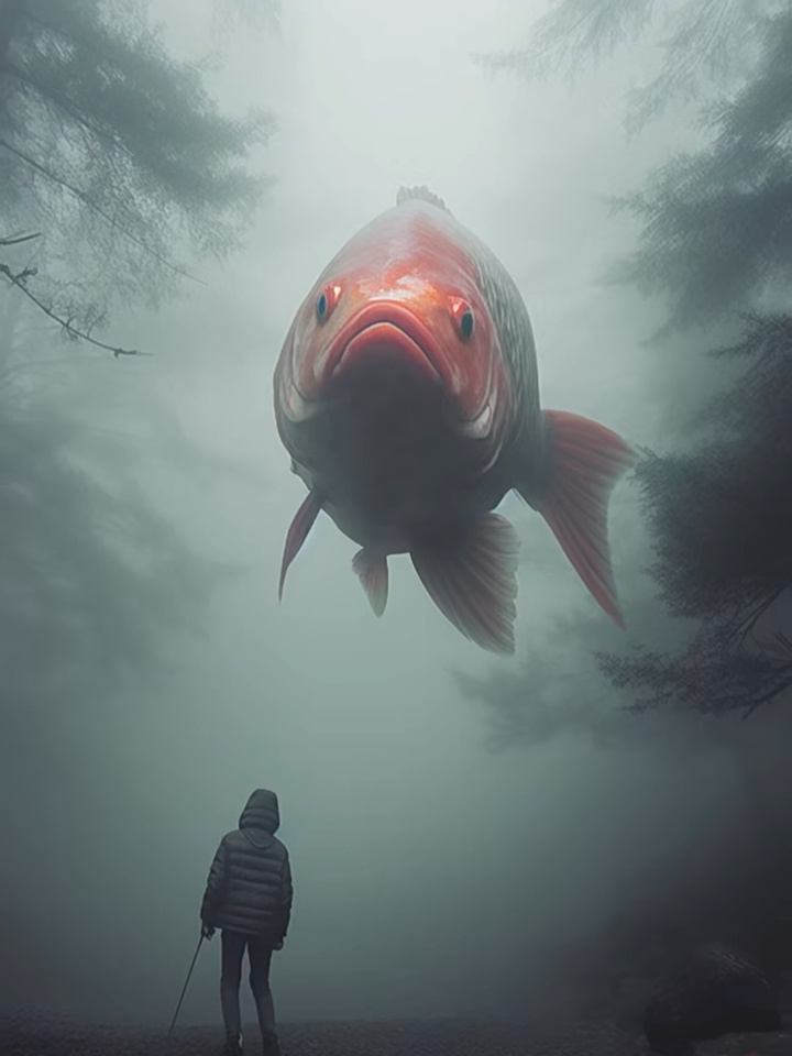 一组超大锦鲤动态治愈系全屏神仙壁纸