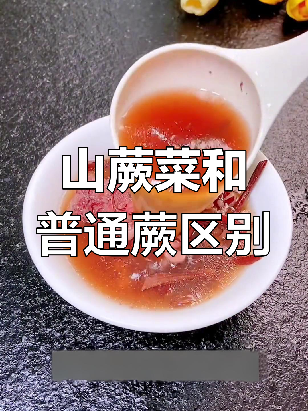 广东山蕨菜与常见凉拌蕨的区别,别混淆了!