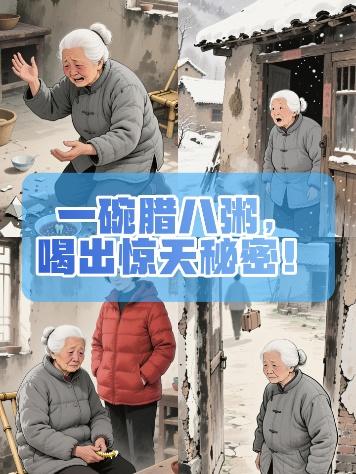 孤寡老人收到陌生腊八粥，揭开20年隐藏亲情