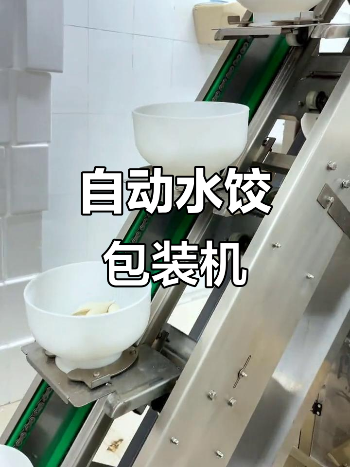 速冻饺子立式包装机,自动套袋更高效