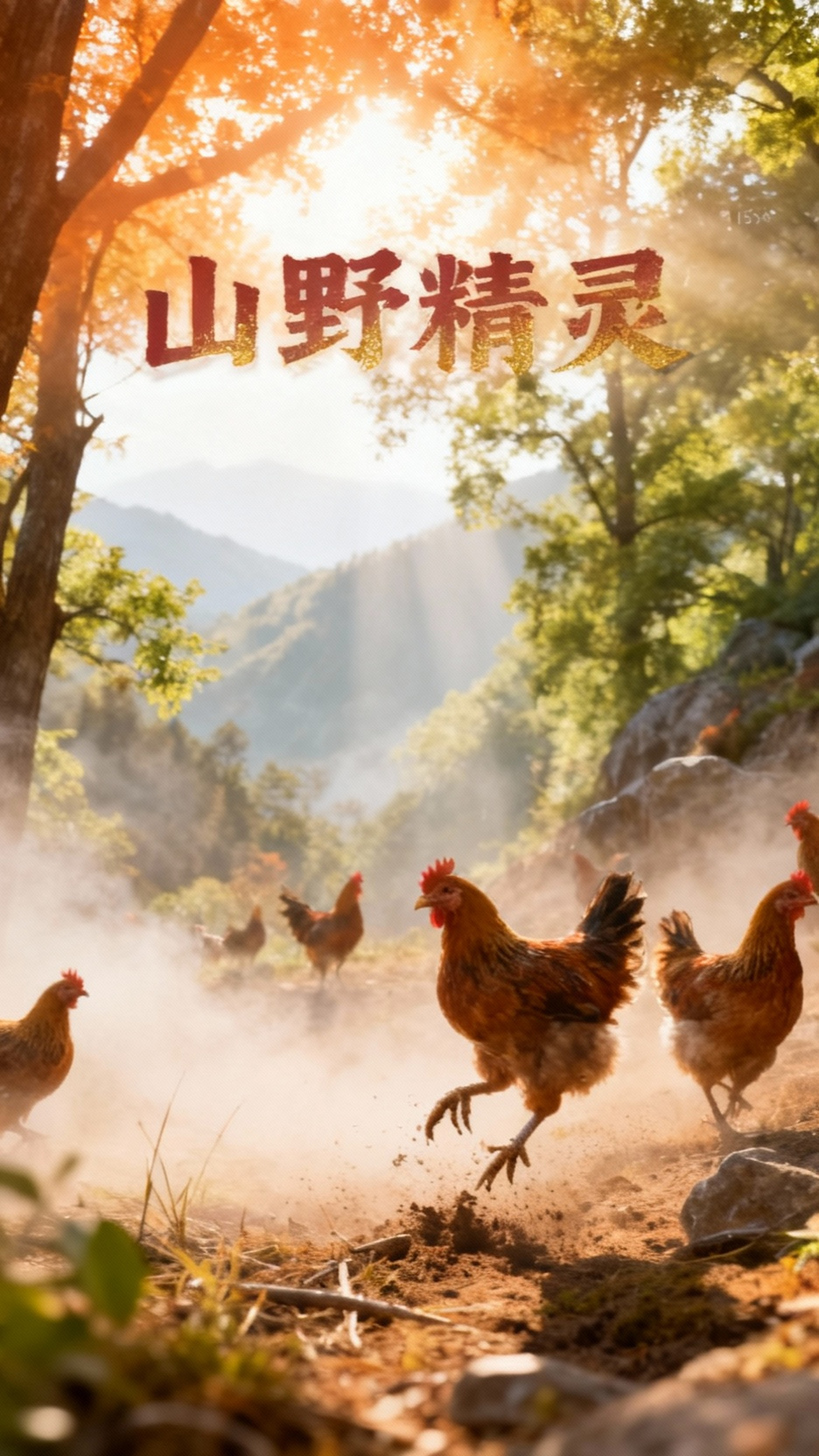 山林散养土鸡，自然健康之选