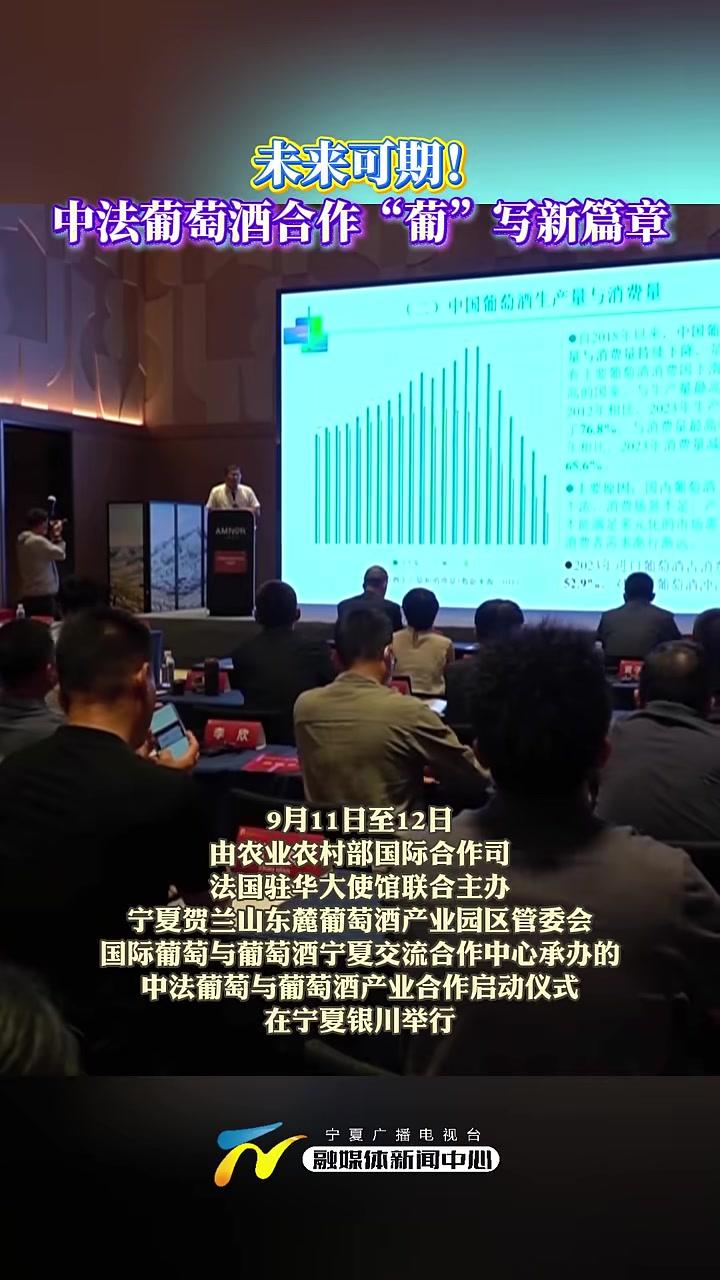 未来可期!中法葡萄酒合作“葡”写新篇章 宁夏 法国 葡萄酒(记者:陈夏韩笑)9月11日至1