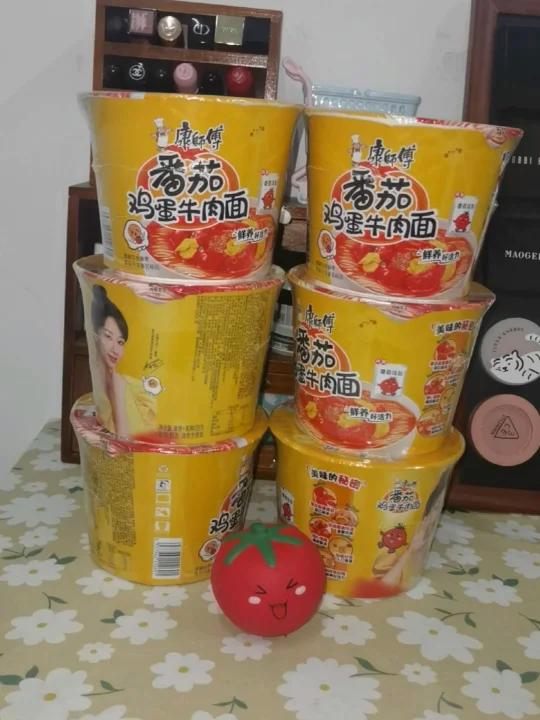 康师傅番茄鸡蛋牛肉面