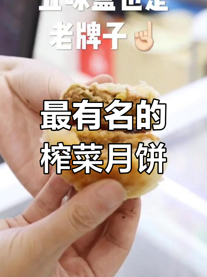 杭州四大榨菜鲜肉月饼,哪家最好吃?