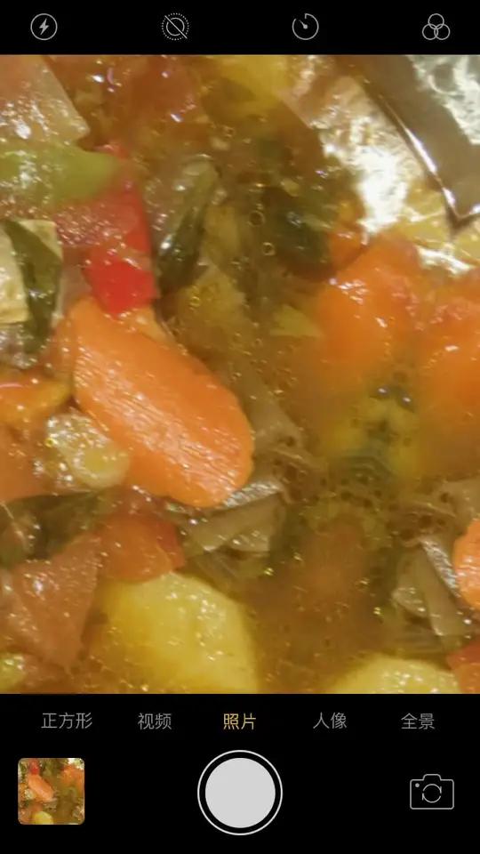 俄式红烩牛肉(番茄土豆胡萝卜彩椒洋葱芹菜牛肋条),红烩牛肉汤抓饭