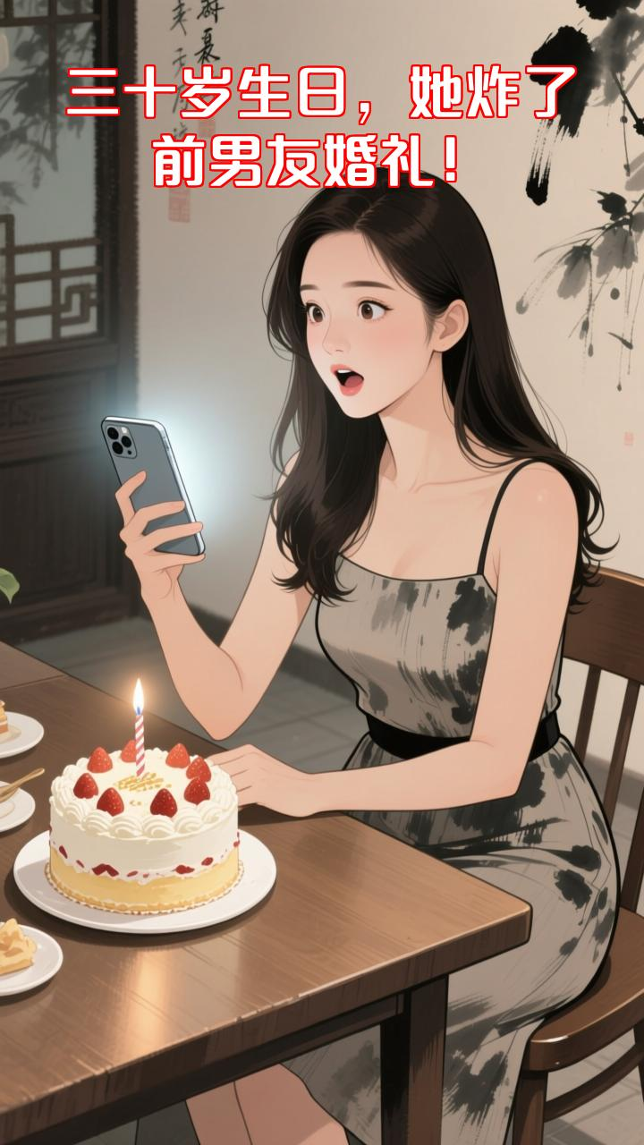 三十岁生日当天,她带着蛋糕冲进了前男友的婚礼现场