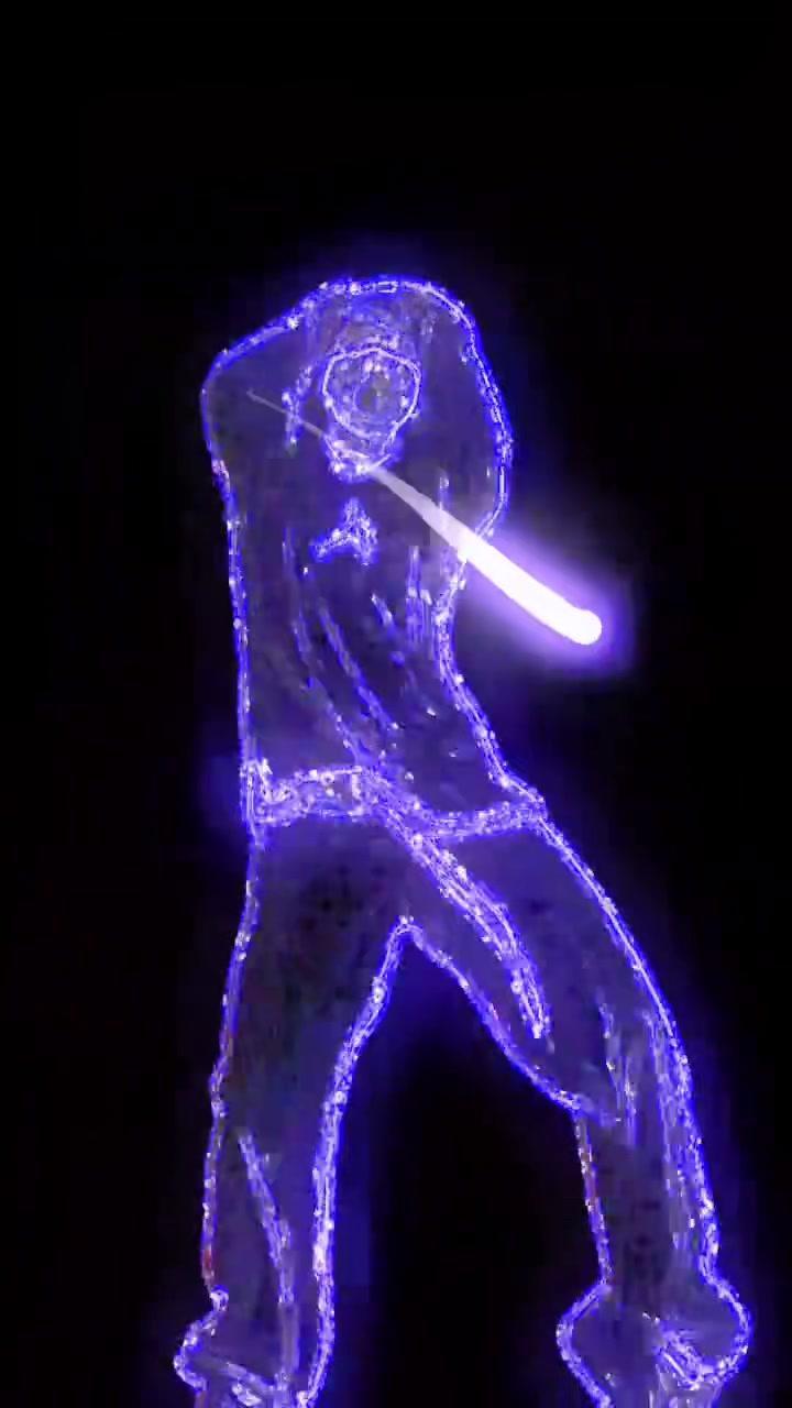 动态壁纸 碎闪荧光舞