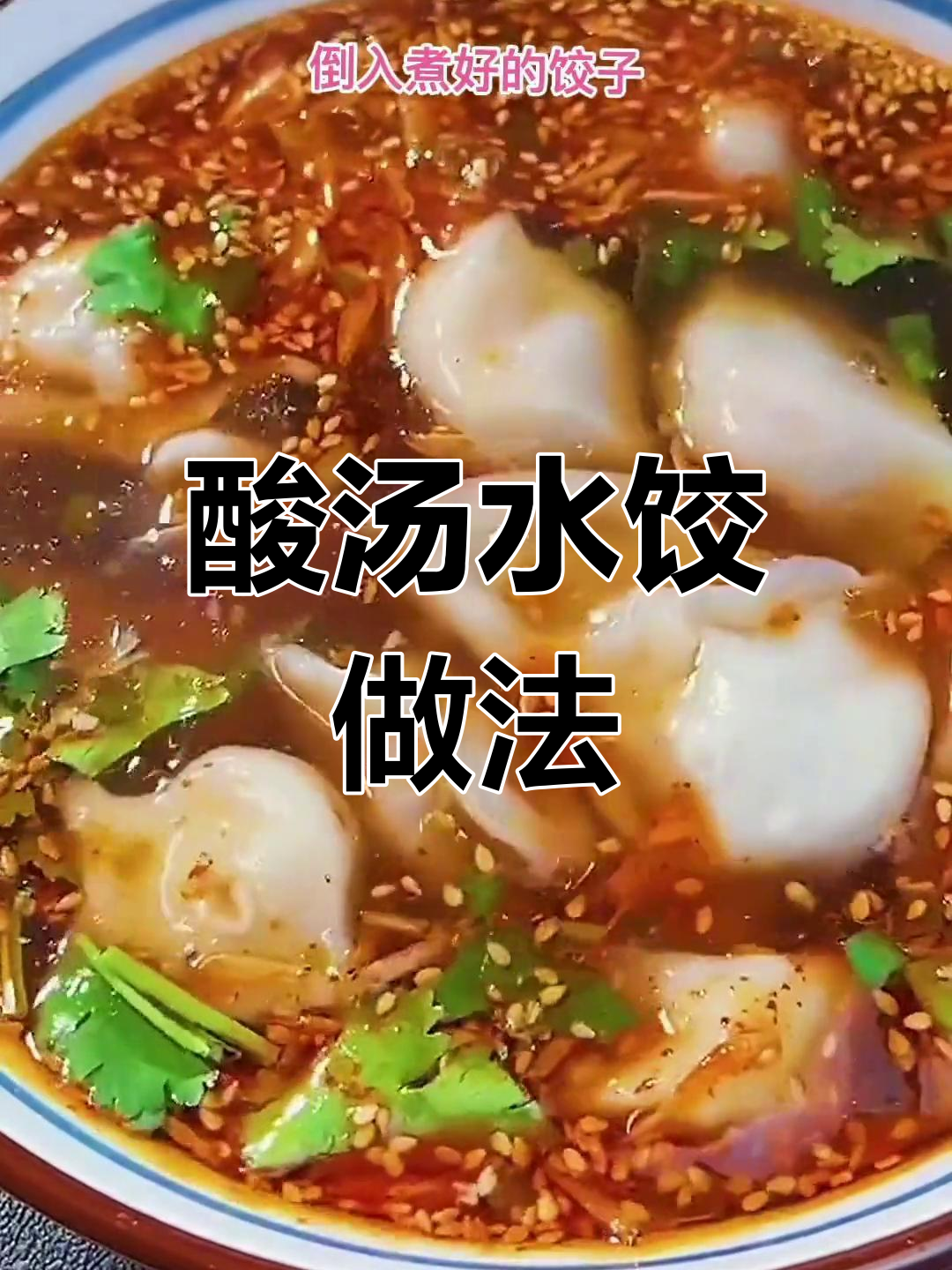 酸汤水饺的完美调料配方,轻松学会