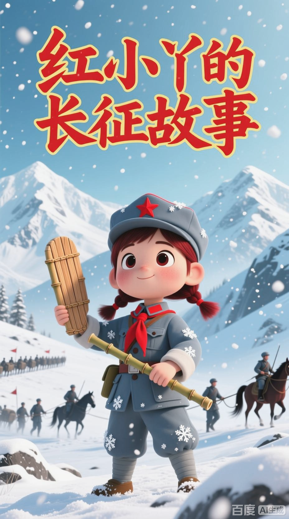 长征路上的小姑娘抗日故事