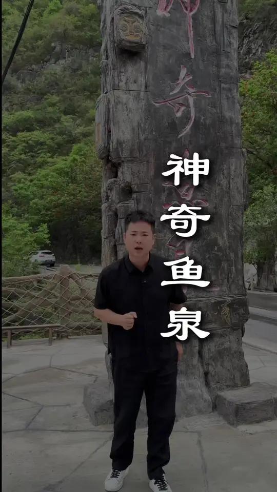 在重庆的大山里面竟然有这么一口鱼泉，一条视频带你了解它