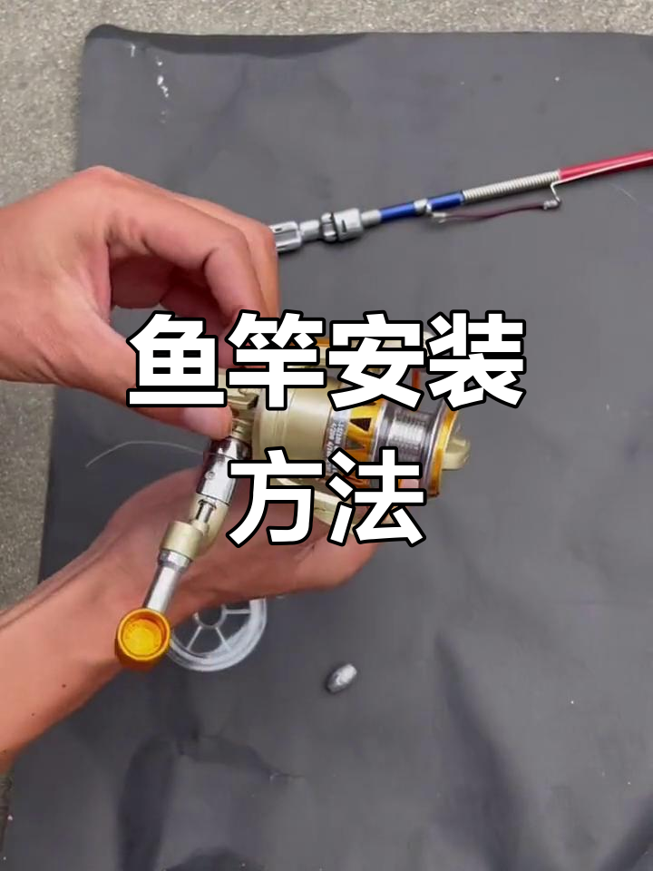 自动钓鱼竿安装与使用教程