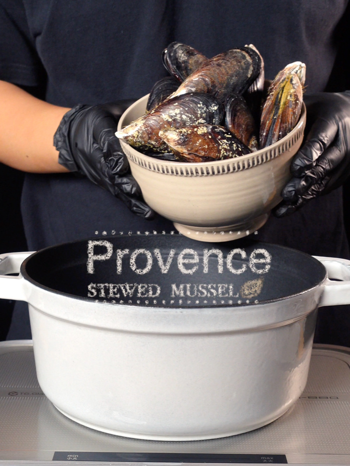 普罗旺斯炖青口贝!这一锅海鲜汤太好喝了!