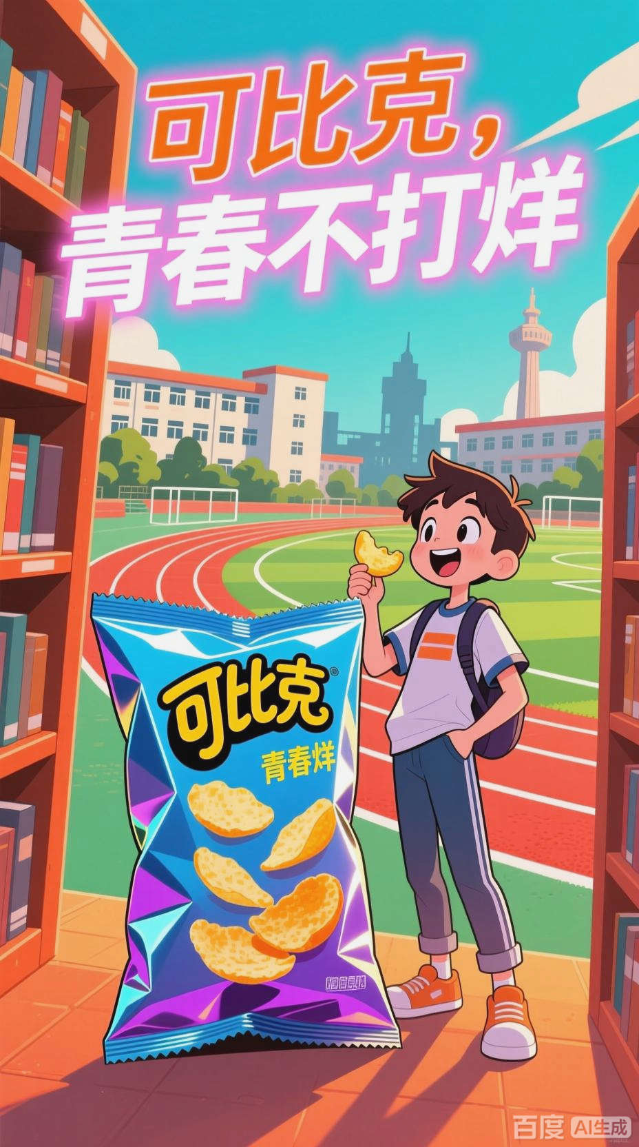 可比克，青春校园好搭子