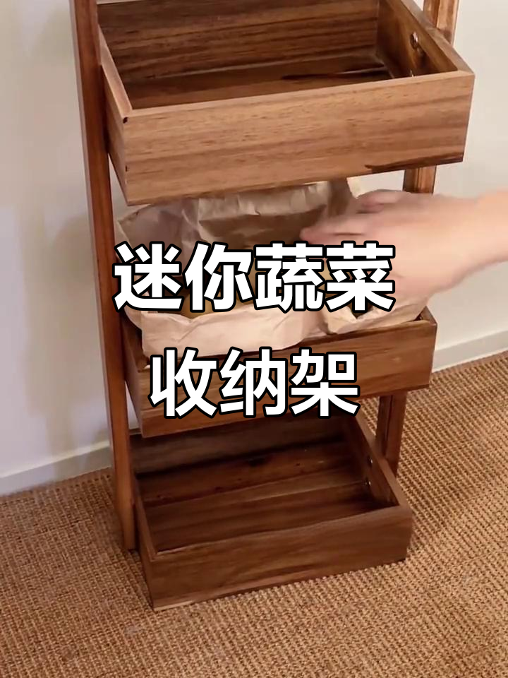 小户型必备蔬菜收纳架,不占地方又美观