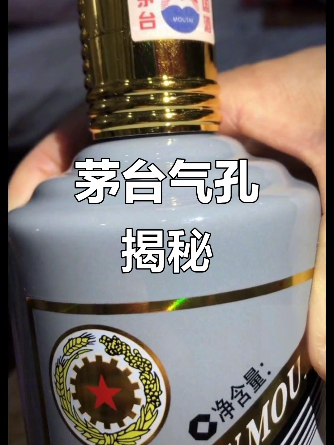 茅台酒瓶的气孔真相,竟然是这样形成的!