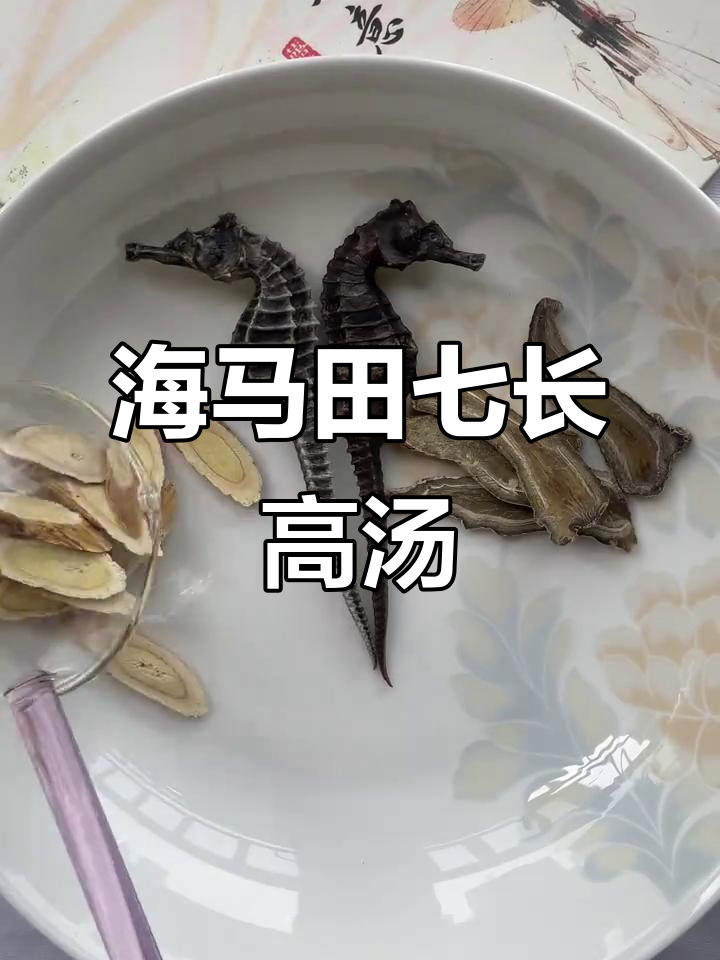 春季儿童增高汤,海马田七炖鸡汤
