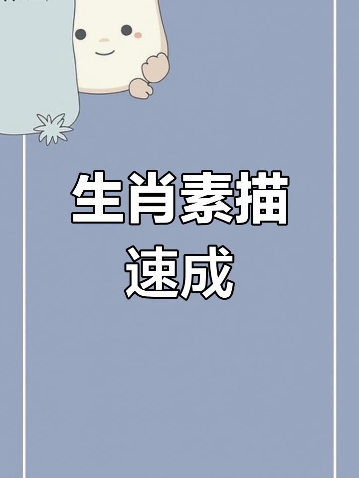 十二生肖素描展示