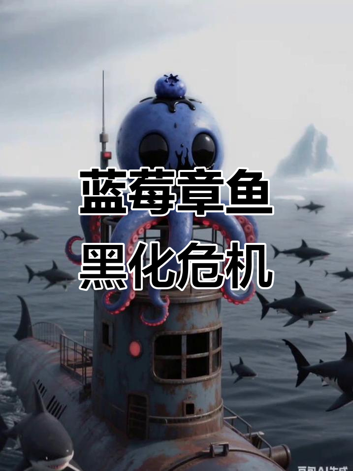 蓝莓章鱼中毒变样,机甲与病毒的对决