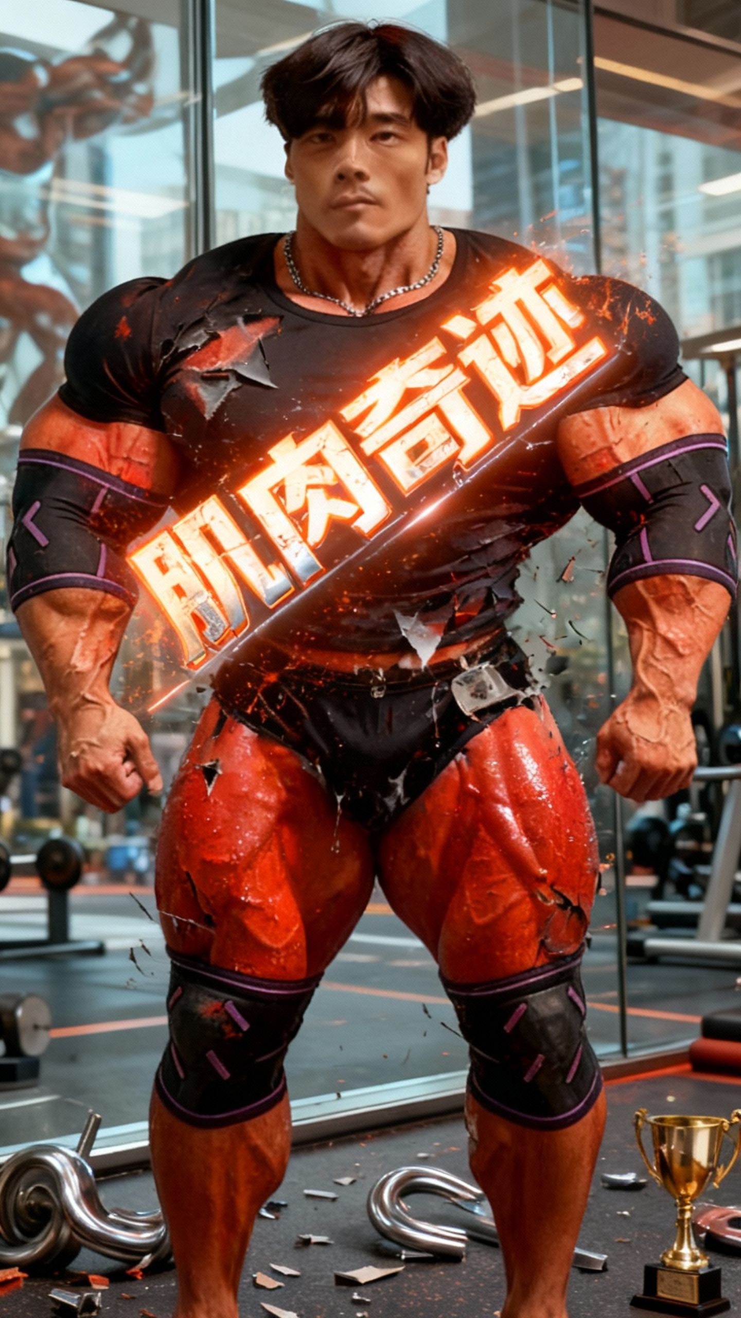 肌肉猛男的奇幻变身与爱情故事