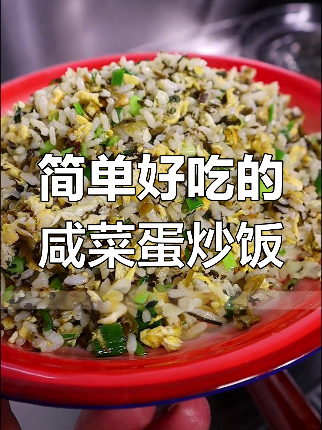 浙江桐乡冬腌菜炒饭,咸鲜美味轻松做