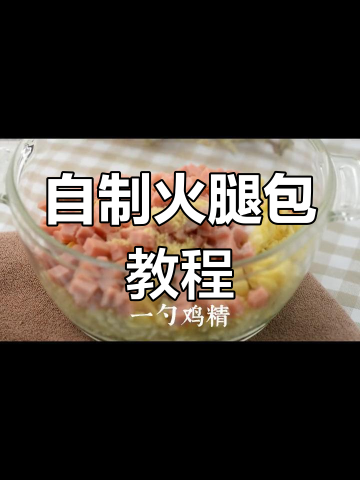 轻松在家做美味火腿水煎包子