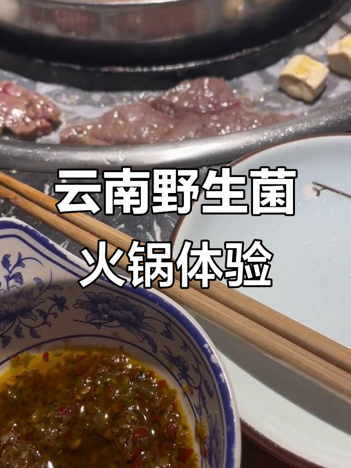 云南野生菌火锅与烧烤的完美结合,臭豆腐也能来一份
