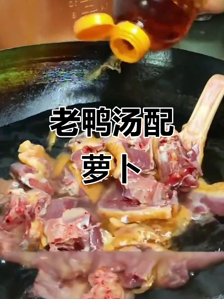 萝卜炖老鸭汤,滋补又美味