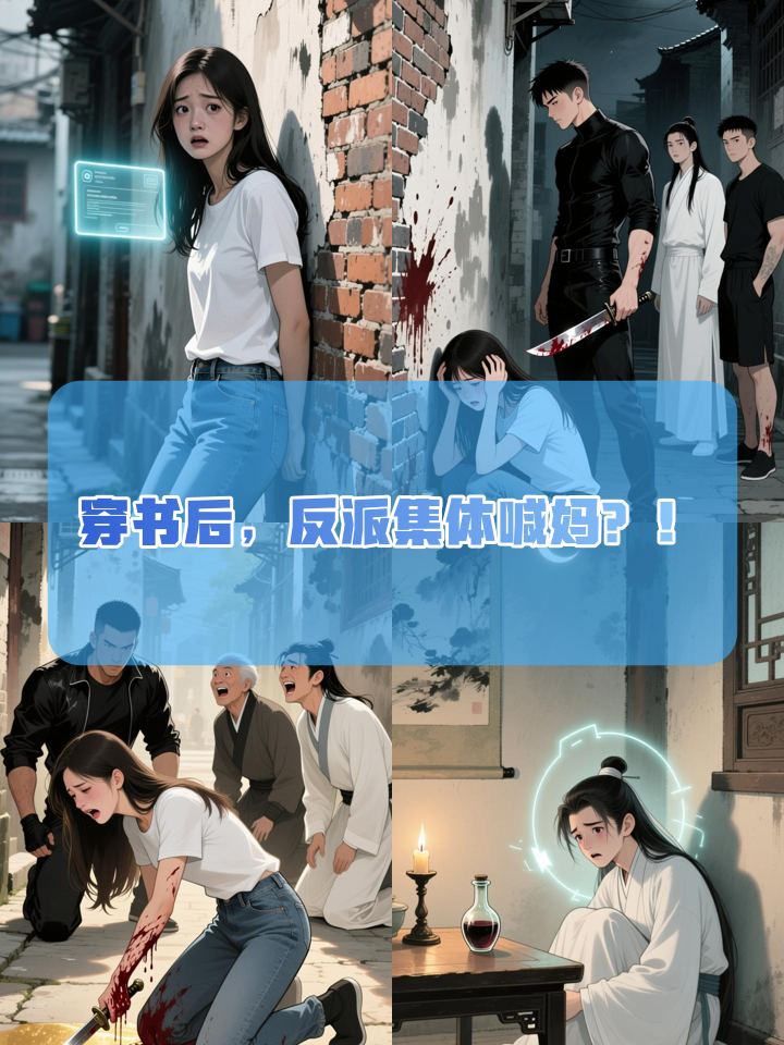 穿成恶毒女配被反派围堵，她却成了他们的妈？！