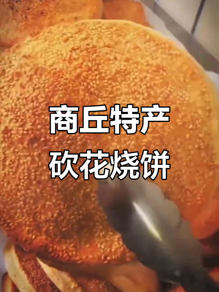 河南商丘传统啃花烧饼,纯手工打造,香脆可口,热销美味