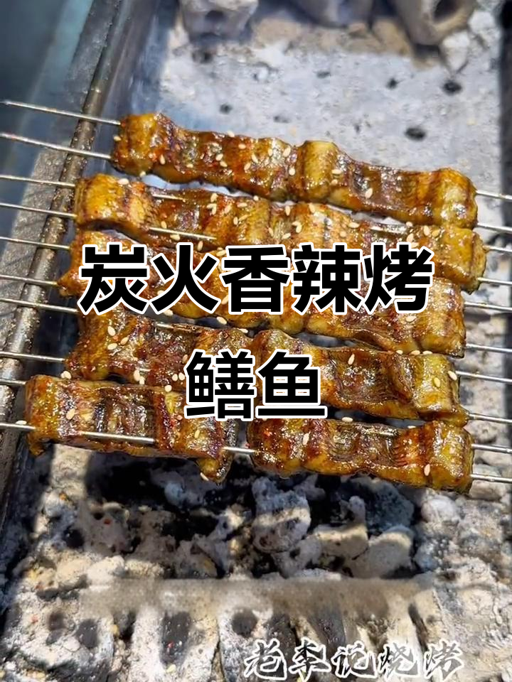 香辣炭火烤鳝鱼，鲜香味美让人无法抗拒